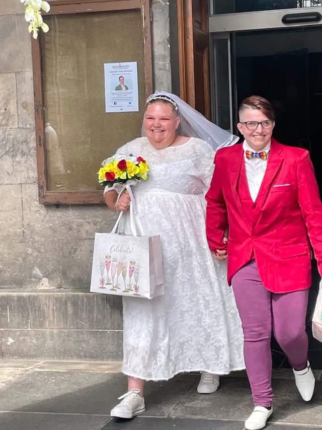 Two members who met at get2gether — they got engaged and are now married