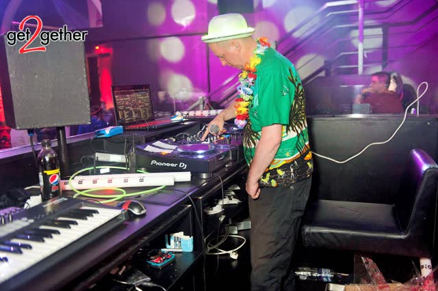 DJ Andy playing at the Big Night Out